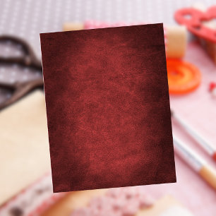 Carstock de papier à rebut en cuir rouge vieux rus