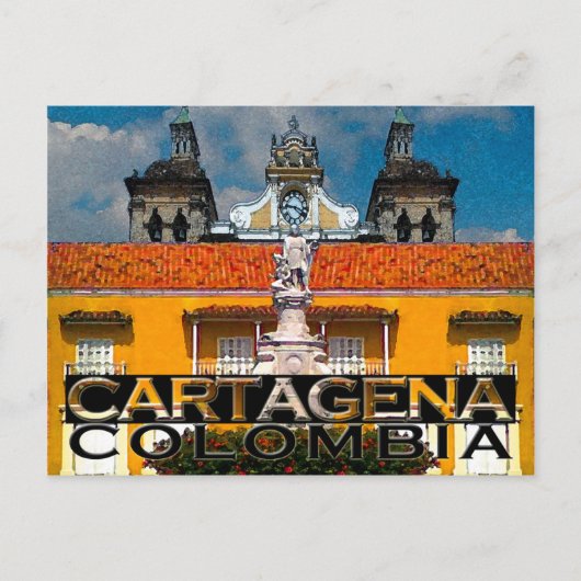Cartagena Briefkaart (Voorkant)