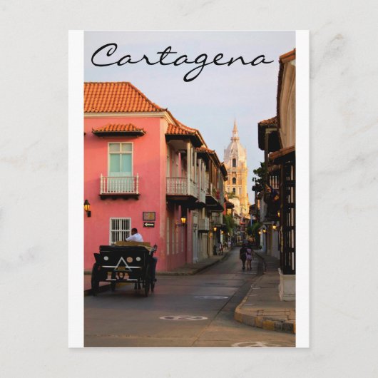 Cartagena Briefkaart (Voorkant)