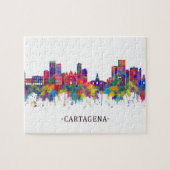 Cartagena Colombia Skyline Legpuzzel (Horizontaal)