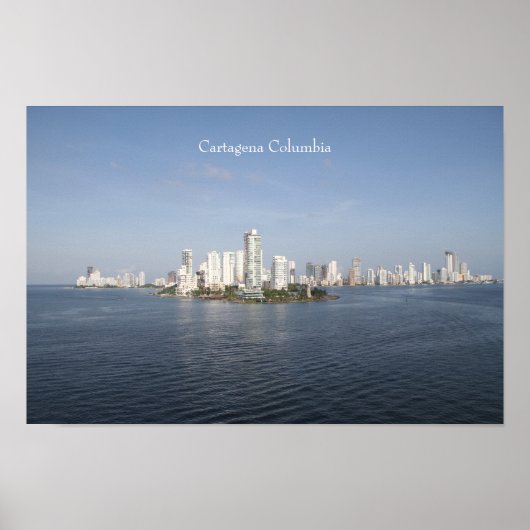 Cartagena Columbia, fotografie, Poster (Voorkant)