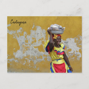 cartagena glimlachen briefkaart