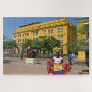cartagena - kleuren legpuzzel