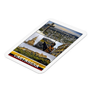 Cartagena - Mosaic - Colombia Magneet