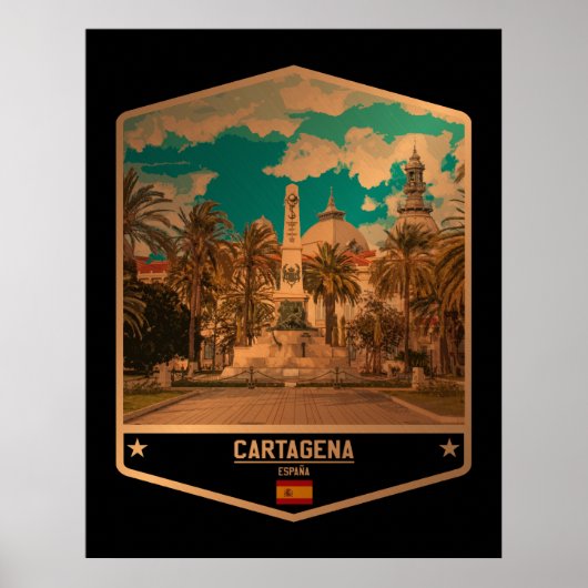 Cartagena Poster (Voorkant)