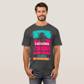 Cartagena Souvenir Colombia Herinnering T-shirt (Voorkant volledig)