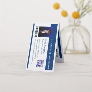 Cartão de Visita Personalizado Klantenkaartje