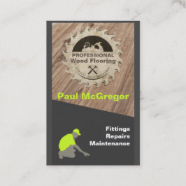 Cartão De Visita Professional Flooring Visitekaartje