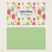 CARTÃO DE VISITA SORVETERIA (Devant & derrière)