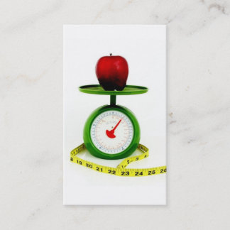 Cartão Nutriionista 10 Visitekaartje