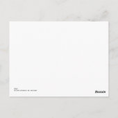 Cartão Postal: Dun Briefkaart (Achterkant)