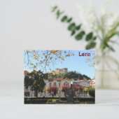 Cartão postal Leiria Briefkaart (Staand voorkant)