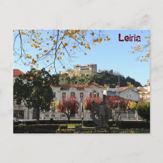 Cartão postal Leiria Briefkaart (Voorkant)