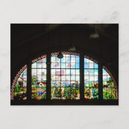 Cartão Postal - Vitral Mercado Municipal | Nº10 Briefkaart