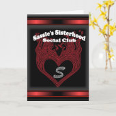 CARTE . (Fleur jaune)