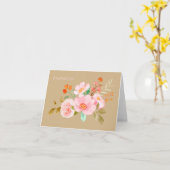 Carte υ voir χ ρ α ι τ ώ, grec merci (Fleur jaune)