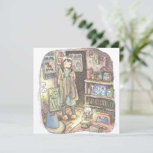 CARTE さやしごじ (Debout devant)