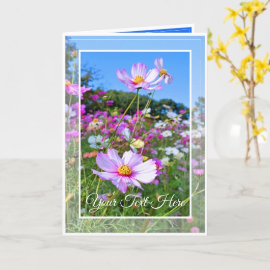 CARTE モ [花] (Fleur jaune)