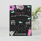 Carte 003 Teenager's party vsco tendance thème (Debout devant)