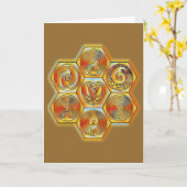 CARTE 022 DE MAÎTRISE (Fleur jaune)