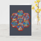 CARTE 036 DE MAÎTRISE (Fleur jaune)