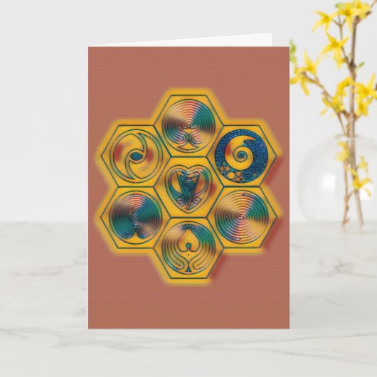 CARTE 060 DE MAÎTRISE (Fleur jaune)