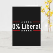 Carte 0% Liberal - Zero Percent Statement (Fleur jaune)
