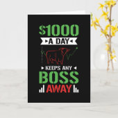 CARTE 1000 $ (Fleur jaune)