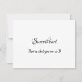 Carte 100% amoureuse (Dos)