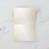 Carte 100 ans Centenarian Merci Black/Gold Texte (Intérieur)