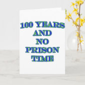 Carte 100 et pas de prison (Fleur jaune)