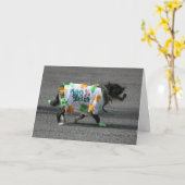 Carte 100 % irlandais (Fleur jaune)