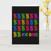 Carte 100 jours (Fleur jaune)