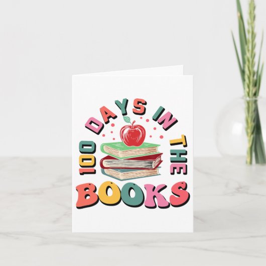 Carte 100 Jours Dans Les Livres Lecture Enseignant 100èm (Devant)