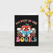 Carte 100 Jours Dans Les Livres Lecture Enseignant 100èm (Fleur jaune)