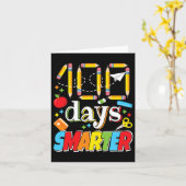 Carte 100 Jours De Célébration De L'École Enseignant Étu (Fleur jaune)