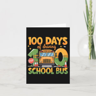 Carte 100 Jours De Conduite Des Conducteurs De Bus Scola