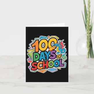 Carte 100 Jours De Dragon Scolaire Thème Enfants Enseign