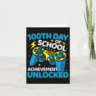 Carte 100 Jours De L'École Vidéo Contrôleur De Jeu Garço