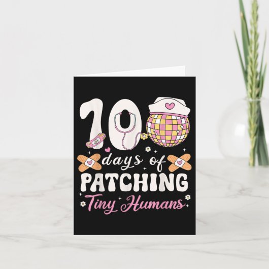 Carte 100 Jours De Patching Minuscules Humains 100 Jours (Devant)