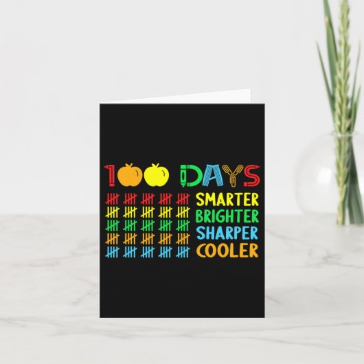 Carte 100 Jours De Scho Plus Smarter Plus Simples 100 Jo (Devant)