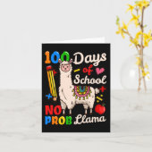 Carte 100 Jours D'École 2 (Fleur jaune)