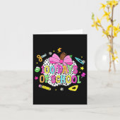 Carte 100 Jours D'École Coquette Bow Apple 100ème Jour D (Fleur jaune)