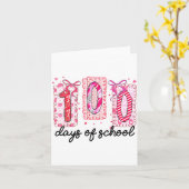 Carte 100 Jours D'école Coquette Saint-Valentin Filles E (Fleur jaune)