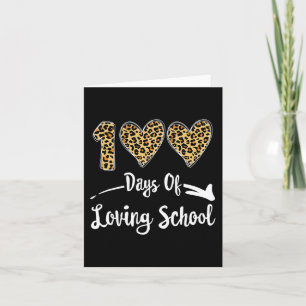 Carte 100 Jours D'École D'Amour