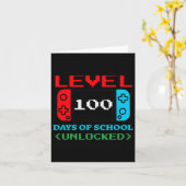 Carte 100 Jours D'École Déverrouillés 3 (Fleur jaune)