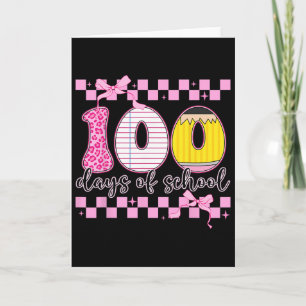 Carte 100 jours d'école drôle 100ème jour enseignant gar