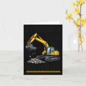Carte 100 Jours D'École Enfant Boy Construction Véhicule (Fleur jaune)