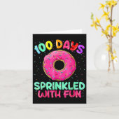 Carte 100 Jours D'École Parsemés De Fun2 (Fleur jaune)