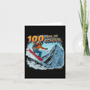 Carte 100 Jours D'Enseignant Et D'Étudiant Drôle